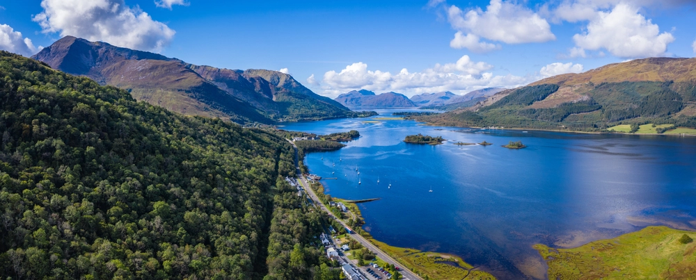 Best UK campervan trips | Scottish highland road