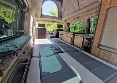 Mazda Bongo Free Spirit Campervan Bed laid Out