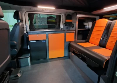 Mercedes Viano Free Spirit Campervan Orange Interior