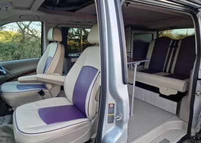 Mercedes Viano Free Spirit Campervan Purple seats