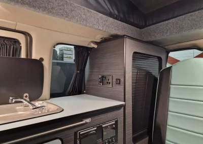Nissan Elgrand Free Spirit Campervan Inside Mint Kitchen