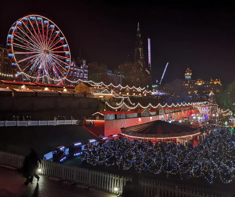 christmas markets near me - Edinburgh