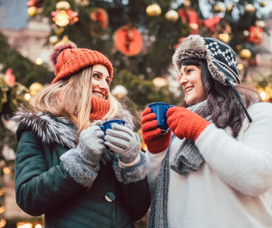 christmas markets near me - hot drink