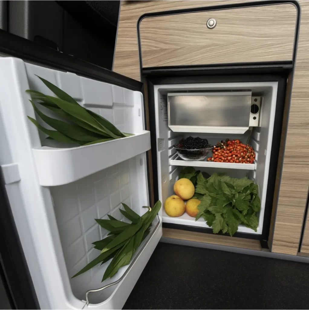 cooking in your campervan