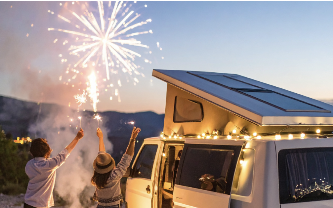 Have the Ultimate Fireworks Night Experience in Your Own Free Spirit Campervan