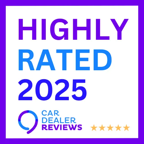 Highly Rated Dealer for 2025 by Car Dealer Reviews.