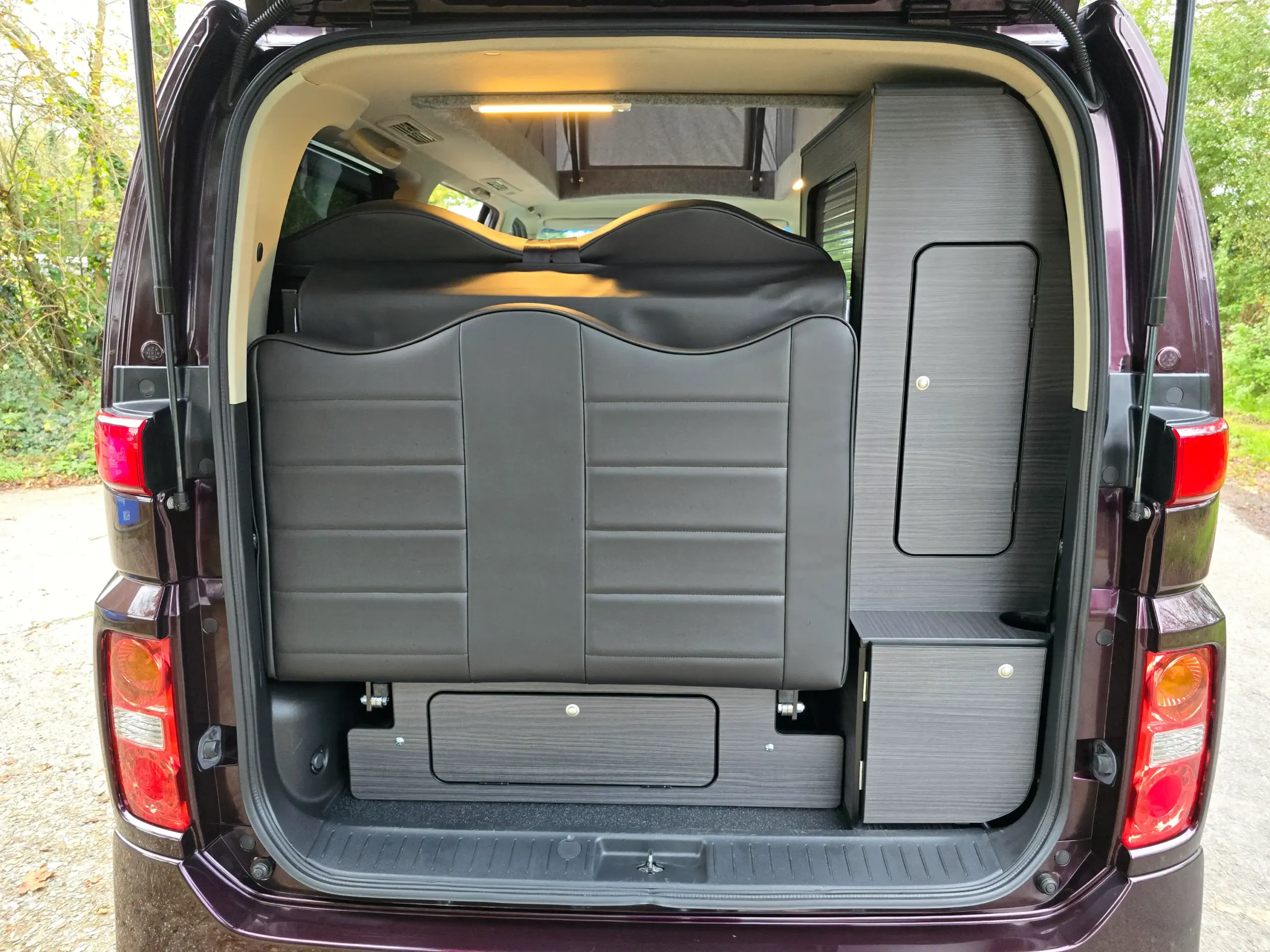 Nissan Elgrand Free Spirit Campervan Inside Mint Kitchen 3