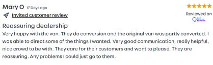 free spirit campervans reviews