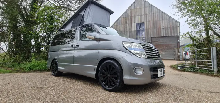 a small campervan