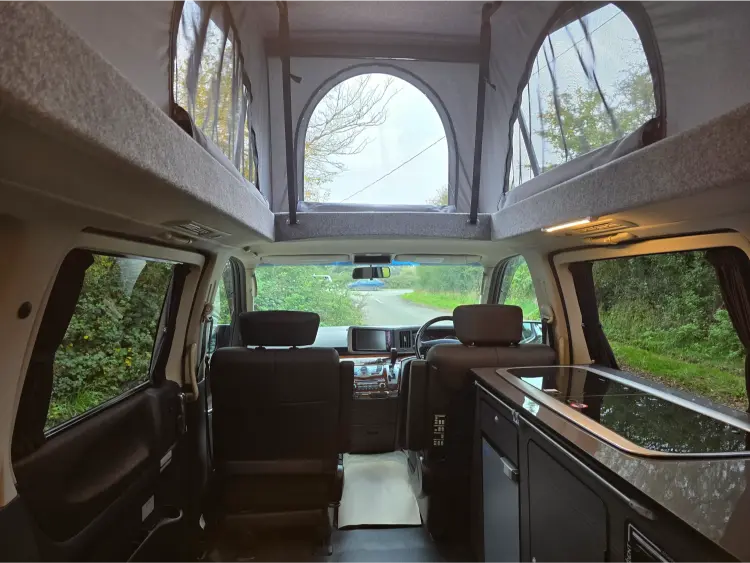 a small campervan
